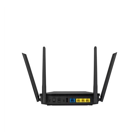Asus | Wi-Fi 6 Wireless Dual Band Gigabit Router | RT-AX1800U | 802.11ax | Mbit/s | Mbit/s | Ethernet LAN (RJ-45) ports 3 | Mesh
